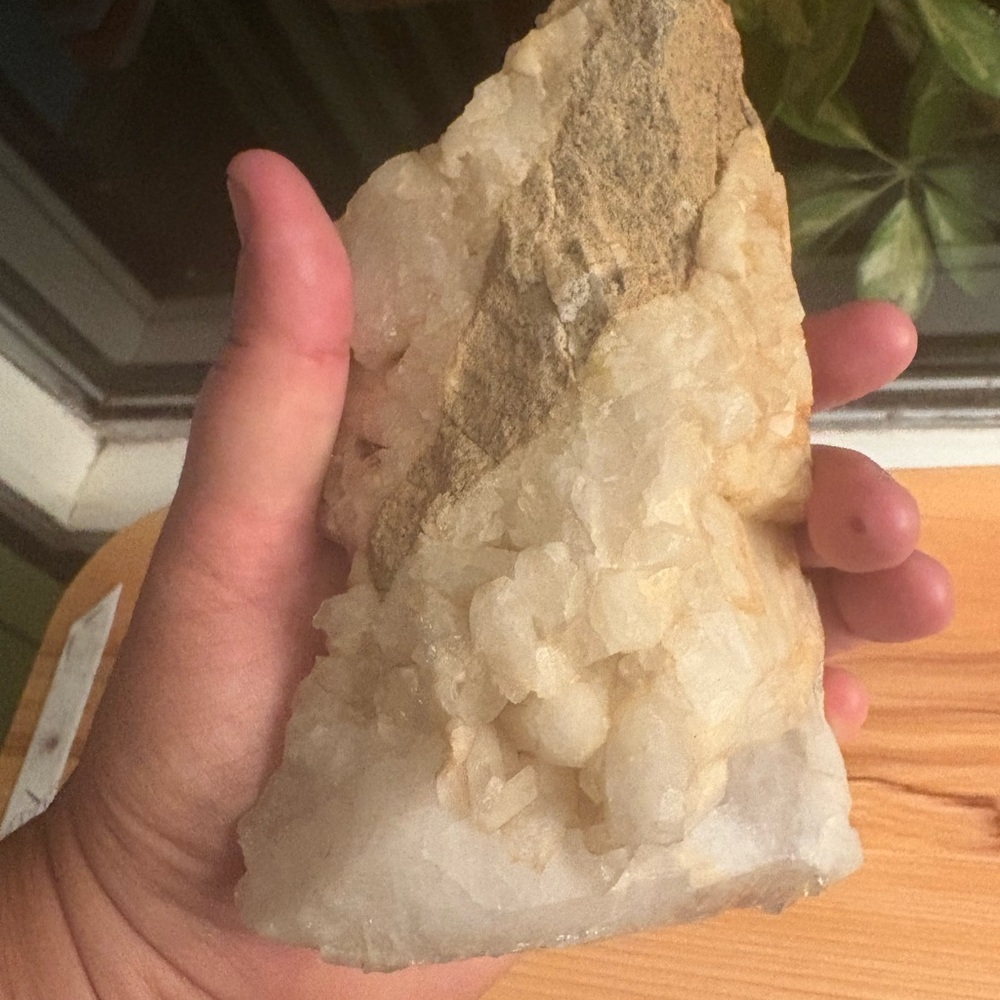 Natural Quartz Crystal Cluster - Picture 3 of 9